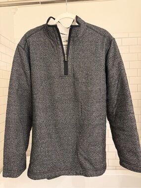 Orvis Brighton 1/4 Zip Sherpa-lined Fleece Sweater - XL